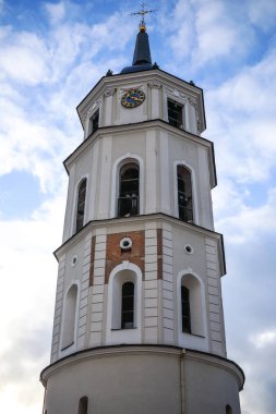 Vilnius şehrinin eski Litvanyalı mimarisi.