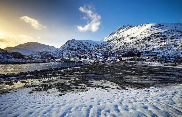 Ilhas Lofoten. Bela paisagem Noruega . — Fotografia de Stock