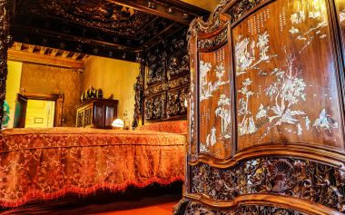Utrecht, Hollanda - 27 Mayıs 2017: Lüks iç kale de Haar. Bu Rothschild ailesinin üyeleri için Hollandalı Neo-Gotik Kuipers efendi tarafından yaptırılmıştır. Utrcht, Hollanda - 27 Mayıs.