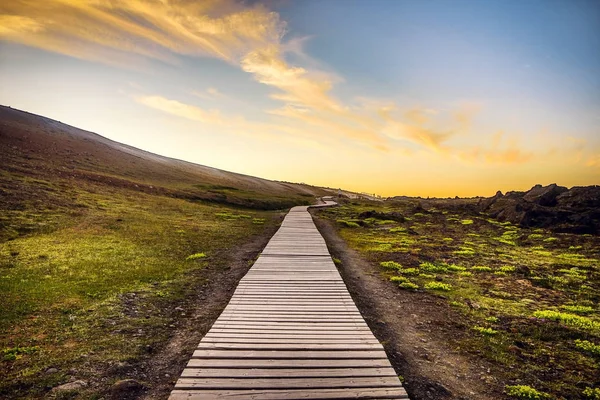 Bellissimo paesaggio panoramico della natura islandese . — Foto Stock