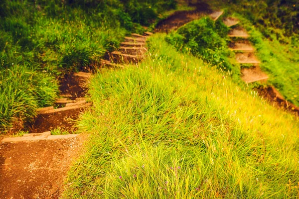 Mountain Iceland strada e pittoresco paesaggio naturale . — Foto Stock