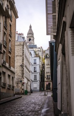 Konut geleneksel mimarisi. Paris - Fransa.