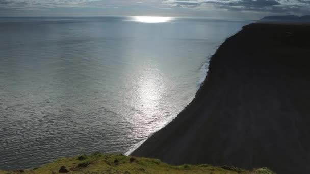 Prachtige Schilderachtige Landschap Van Ijslandse Natuur Beelden — Stockvideo