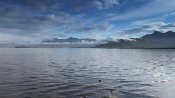 Hermoso Paisaje Paisajístico Naturaleza Islandesa Grabación Cámara Lenta — Vídeo de stock