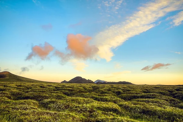 Красивий Ландшафт Ісландський Природи — стокове фото