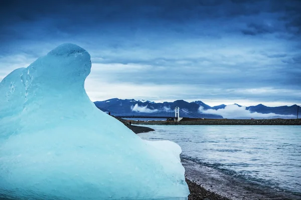 Ghiacciai Sulle Spiagge Dell Islanda — Foto Stock