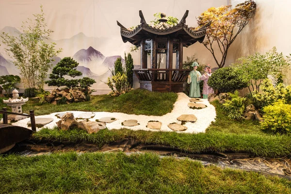 Beijing China Junho 2019 Exposição Internacional Horticultura 2019 Pequim China — Fotografia de Stock