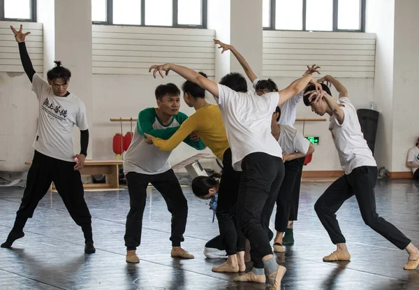 Peking China Juni 2019 Chinesisches Theaterballett Training — Stockfoto