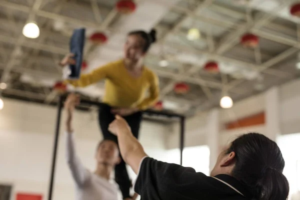 Beijing China Junio 2019 Entrenamiento Ballet Teatro Chino —  Fotos de Stock