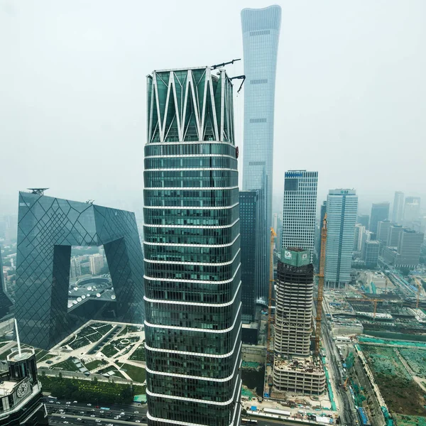 Beijing China June Top View Modern Architecture Beijing — Stock Photo, Image