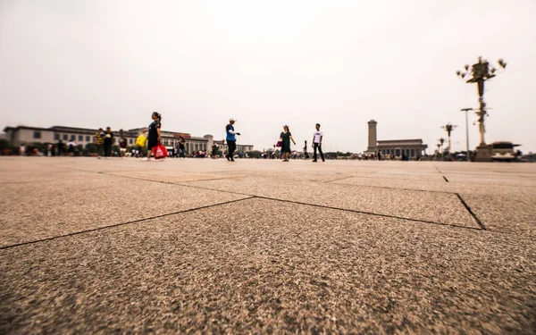Пекін Китай Червня 2019 Площа Тяньаньмень Розташована Центрі Пекіна Столиці — стокове фото