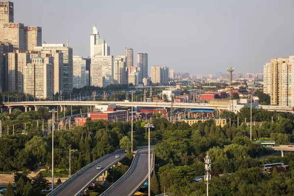 Pekin Hina Czerwiec 2019 Pekin Widok Dachu Słynnych Zabytków — Zdjęcie stockowe