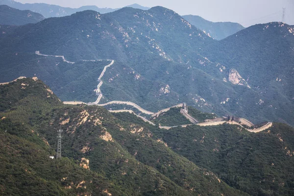 Pemandangan Gunung Dari Tembok Besar Cina — Stok Foto
