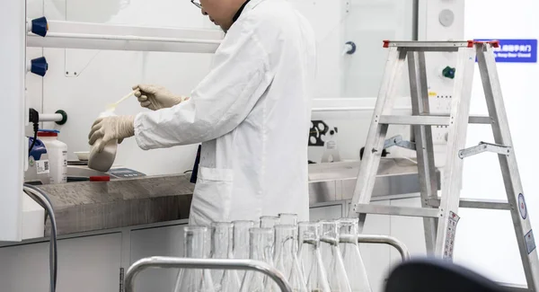 Beijing China June 2019 Modern Drug Manufacturing Laboratory Equipment — Stock Photo, Image