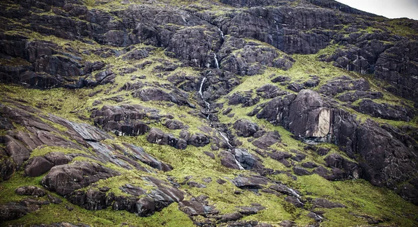 Malerische Landschaft Eines Bergwasserfalls Und Traditionelle Natur Schottlands — Stockfoto