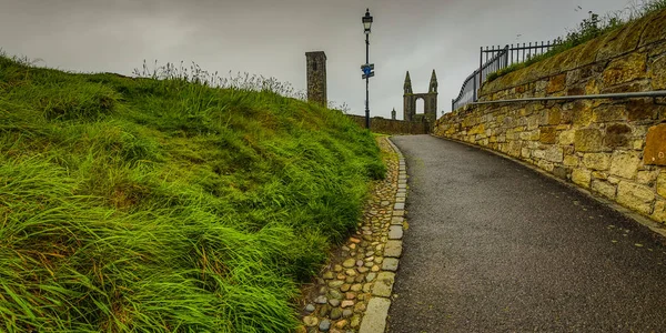 Skottland Storbritannien Maj 2019 Forntida Skotska Medeltida Byggnader Och Vackert — Stockfoto