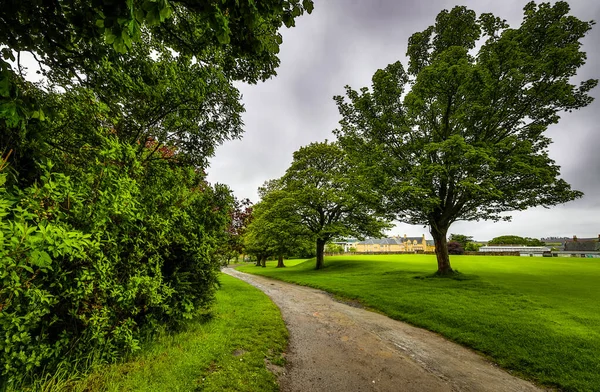 Schöne Malerische Landschaft Von Erstaunlicher Schottischer Natur Und Bergwanderweg — Stockfoto