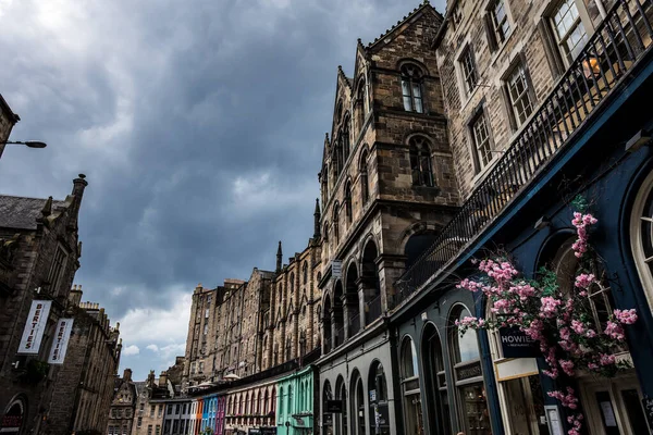 Edinburgh United Kingdom May 2019 Famous Central Streets Buildings Edinburgh — стоковое фото