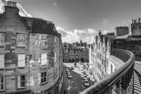 Edinburgh Reino Unido Maio 2019 Famosas Ruas Centrais Edifícios Edimburgo — Fotografia de Stock