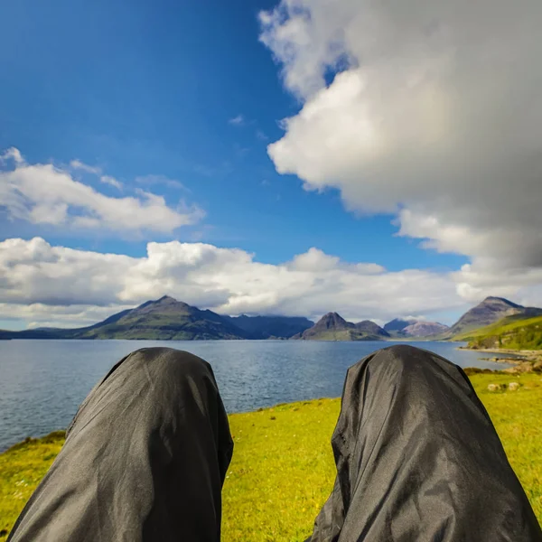 Traveler Beautiful Scotland Nature — Stock Photo, Image