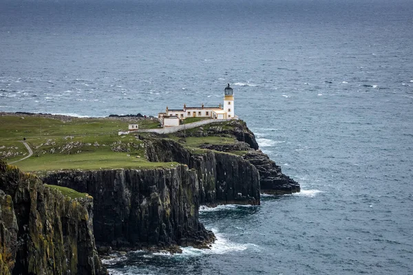 Phare Neist Point Sur Île Skye Écosse — Photo