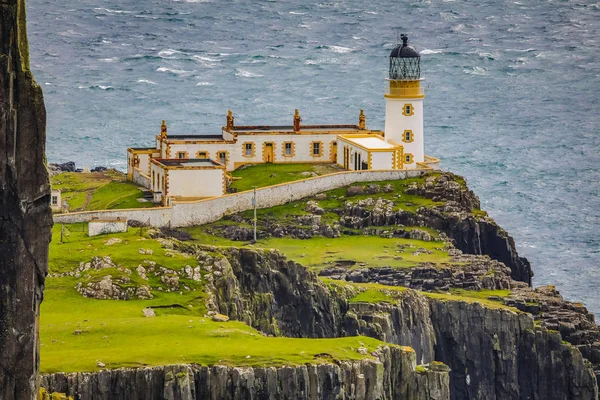 Phare Neist Point Sur Île Skye Écosse — Photo