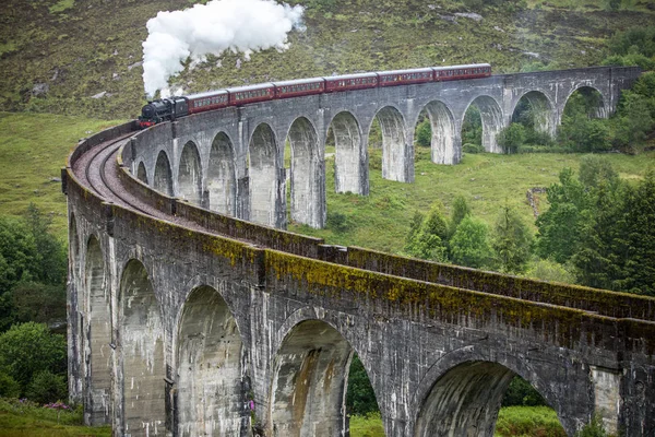 Scotland Reino Unido Maio 2019 Hogwarts Express Nome Trem Que — Fotografia de Stock