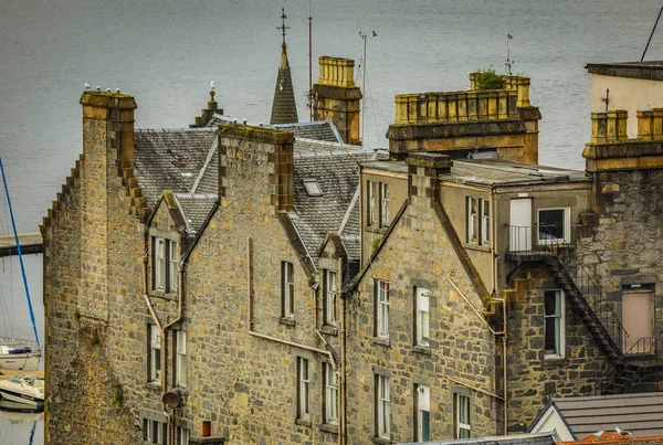 英国爱丁堡 2019年5月30日 苏格兰首都爱丁堡著名的中央街道和建筑物 — 图库照片