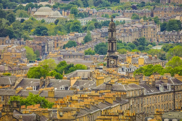 Edinburgh United Kingdom May 2019 Famous Central Streets Buildings Edinburgh — стоковое фото