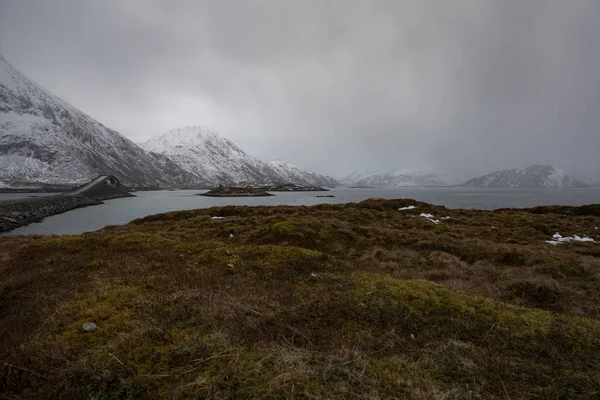 Traditional landscape of Norwegian nature. — Stockfoto