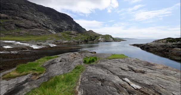 Schöne malerische Landschaft der schottischen Natur. 4k Verfilmung. — Stockvideo