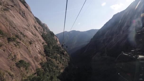 Montañas Amarillas Huangshan, provincia de Anhui en China. Grabación en cámara lenta . — Vídeos de Stock