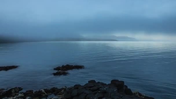 Paysage pittoresque de nature traditionnelle de l'Islande. 4K Time lapse séquence 2 en 1 . — Video