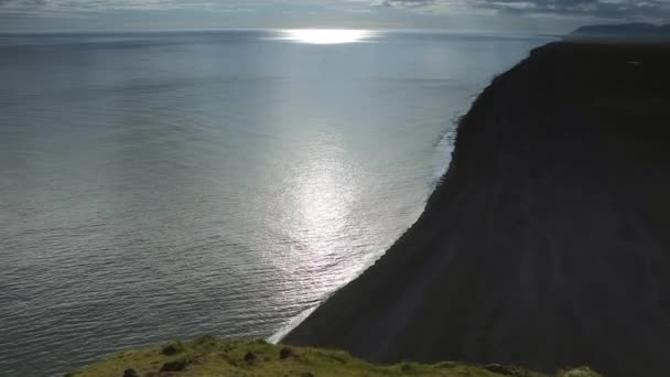 Malerische Landschaft mit traditioneller Natur Islands. Hd Verfilmung. — Stockvideo