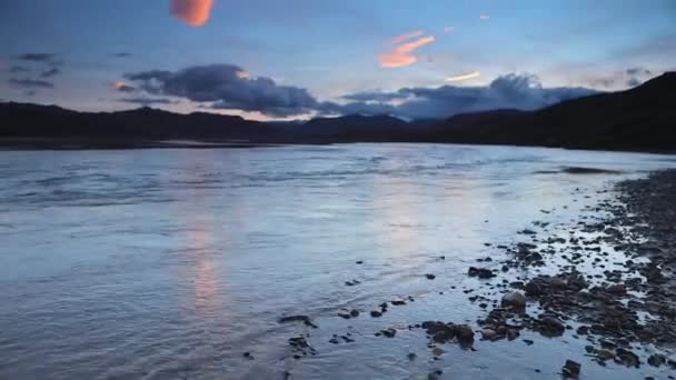 Paesaggio pittoresco di natura tradizionale dell'Islanda. Video HD . — Video Stock