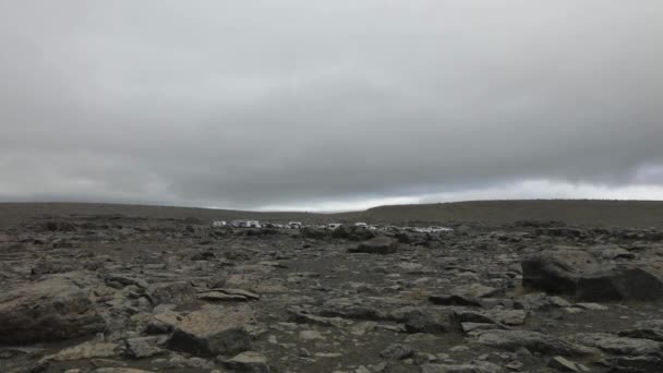 Pintoresco paisaje de naturaleza tradicional islandesa. HD de imágenes . — Vídeo de stock