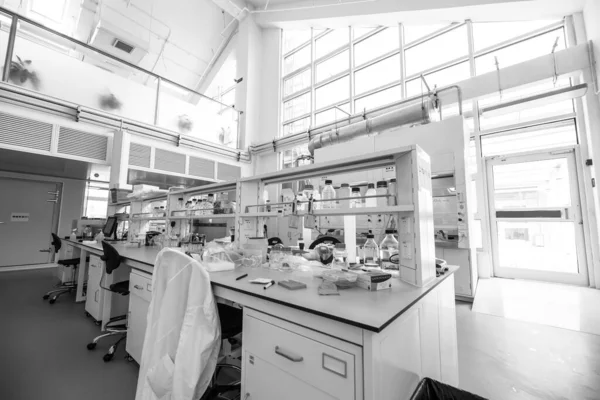 BEIJING, CHINA - JUNHO 03, 2019: Laboratório de Pesquisa Científica Médica de vírus e drogas . — Fotografia de Stock