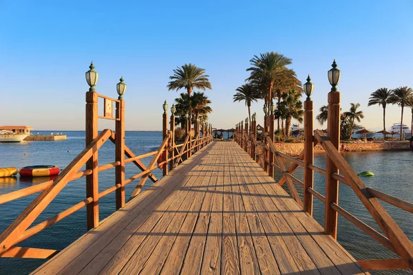 Boardwalk Hurghada, Mısır — Stok fotoğraf