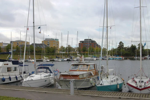 Marina in Copenhagen, Denmark — Stock Photo, Image