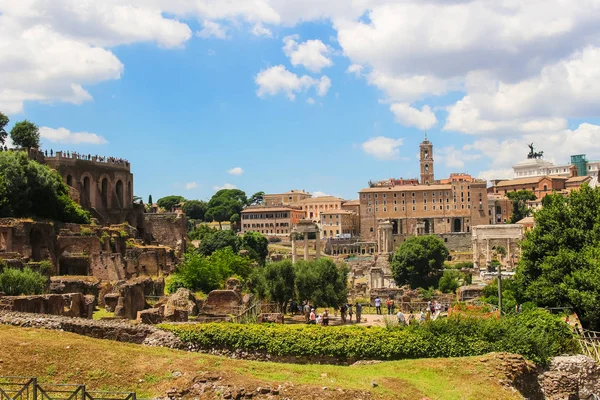 Римский форум, Италия — стоковое фото