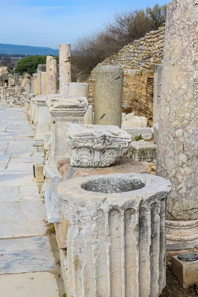Rovine a Efeso, Turchia — Foto Stock