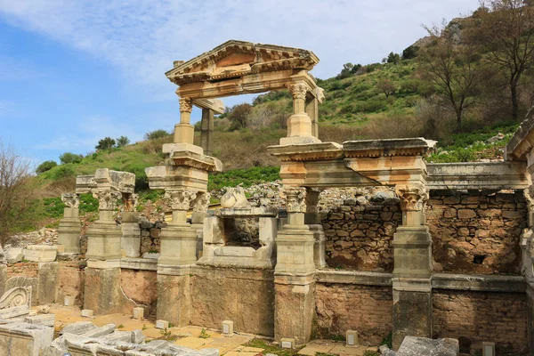 Ruiny w Efezie, Turcja — Zdjęcie stockowe