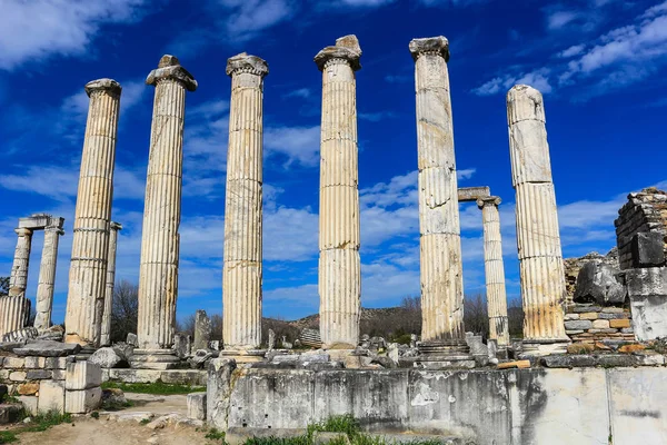 Aphrodite Temple ruïnes in Aphrodisias Turkije — Stockfoto