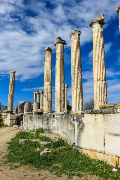 Rovine del Tempio di Afrodite in Afrodisia Turchia — Foto Stock