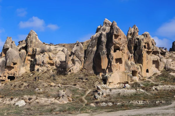 Rock formations at Cappadocia, Anatolia, Turkey — Stock Photo, Image