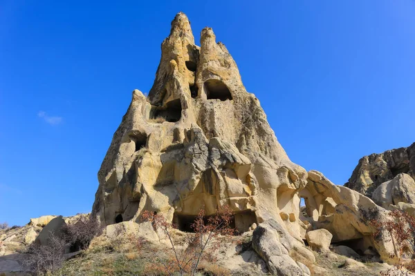 Formations rocheuses en Cappadoce, Anatolie, Turquie — Photo