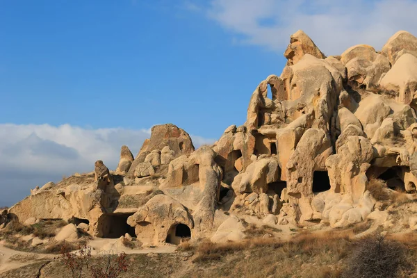 Rock formations at Cappadocia, Anatolia, Turkey — Stock Photo, Image