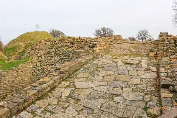 Ruins in Troy Turkey — Stock Photo, Image