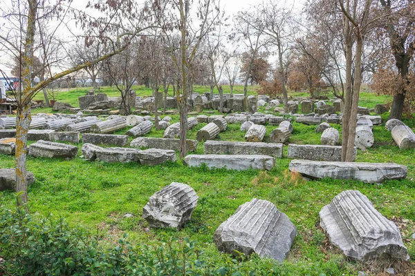 Ruins in Troy Turkey — Stock Photo, Image