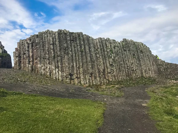 Irlanda do Norte colunas basais, Giants Causeway — Fotografia de Stock